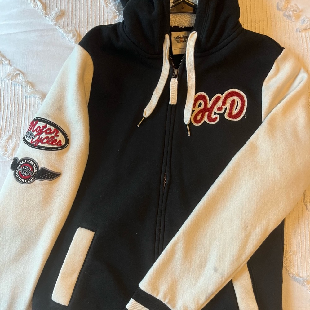 COPY - vintage harley davidson zip up